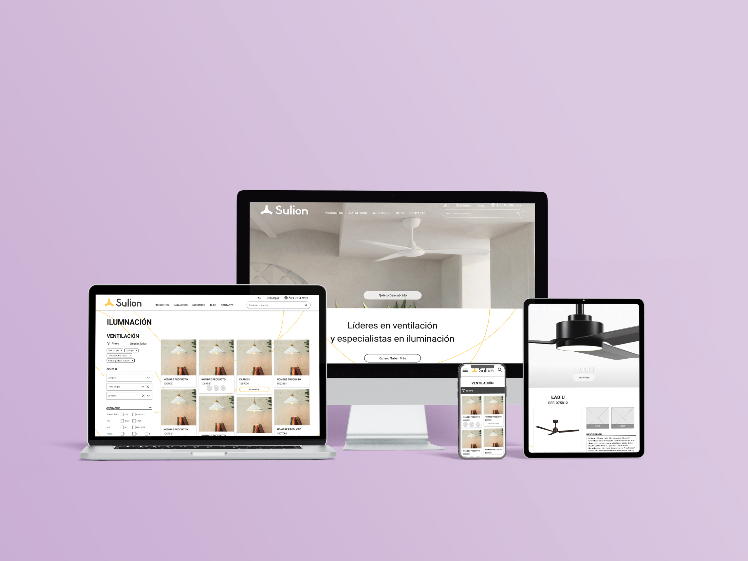 Sûlion Website Redesign